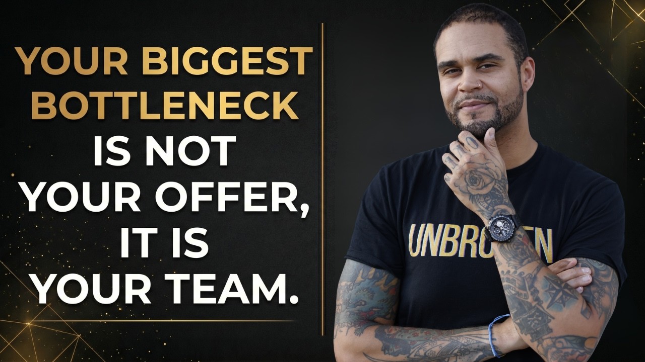 Your Biggest Bottleneck Is Not Your Offer, It Is Your Team | From a Motivational Speaker